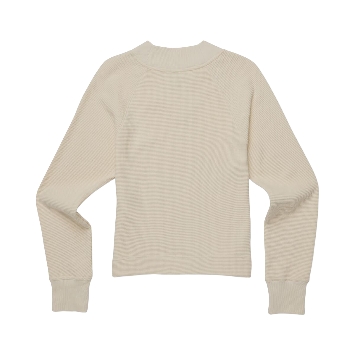 Atajo Long-Sleeve Waffle V-Neck - Women's - Cream - US 4975