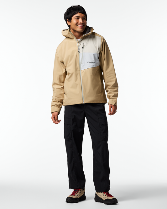 Impermeo 3L Hooded Shell Jacket - Men's - Khaki - US 5446