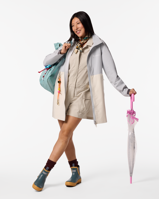 Cielo Rain Trench - Women's - Vapor/Chalk - US 4685