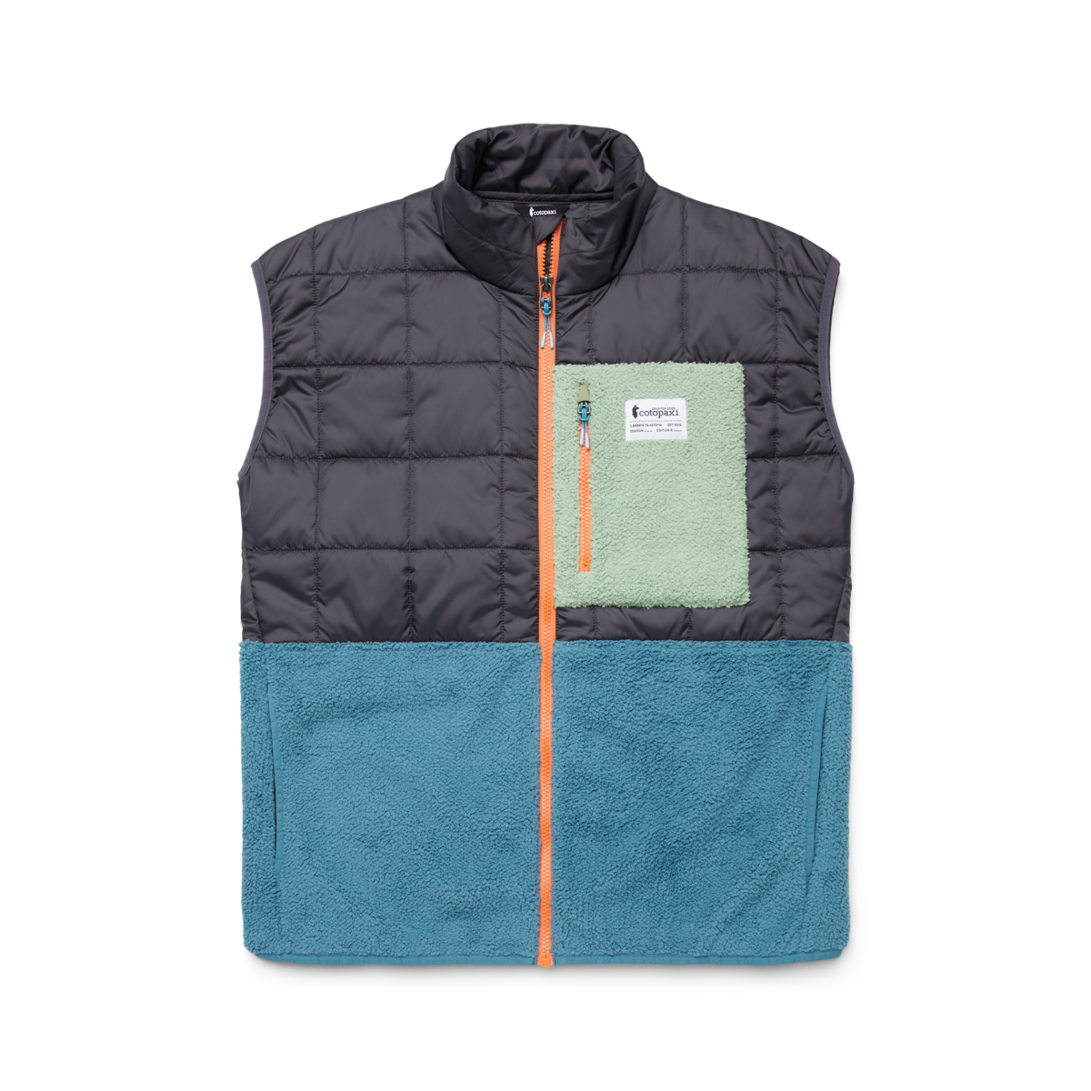 Trico Hybrid Vest - Men's - Graphite/Blue Spruce - US 7567