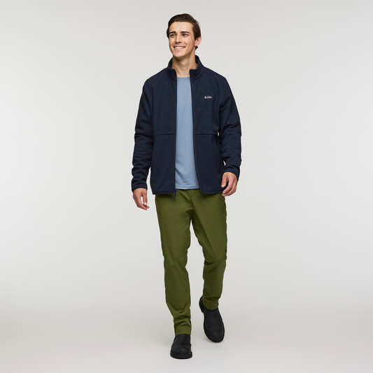 Envo Fleece Full-Zip Jacket - Men's - Heather Carbon - US 6262
