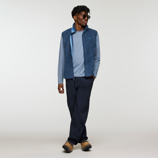 Bacano Fleece Vest - Men's - Deep Sea/Fjord - US 7395