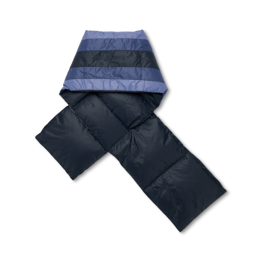 Fuego Down Scarf - Carbon Stripes - US 6057
