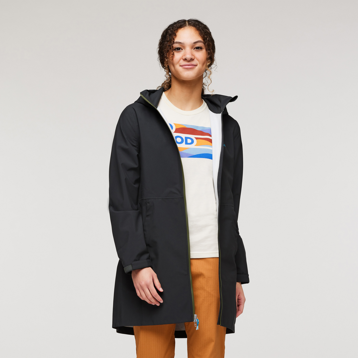 Cielo Rain Trench - Women's - Black - US 3689