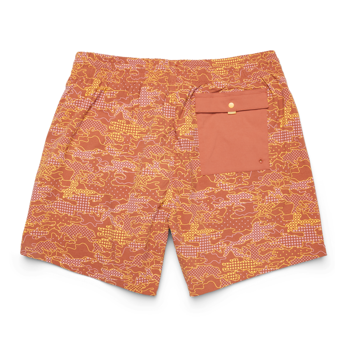 Brinco 5" Short - Print - Men's - Scenic Route Faded Brick - US 8006