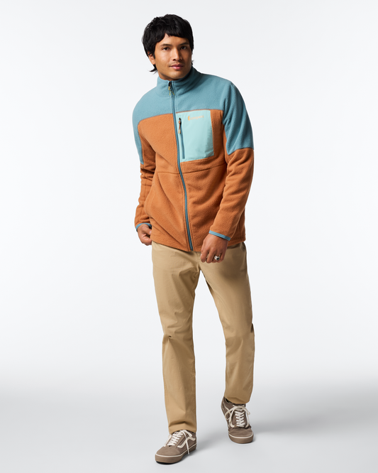 Abrazo Fleece Full-Zip Jacket - Men's - Everglade/Whiskey - US 9342