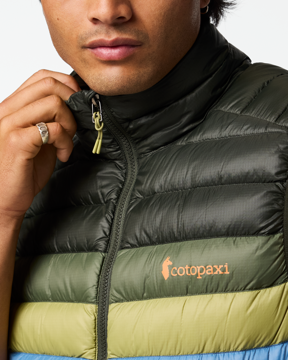 Fuego Down Vest - Men's - Woods Stripes - US 4073