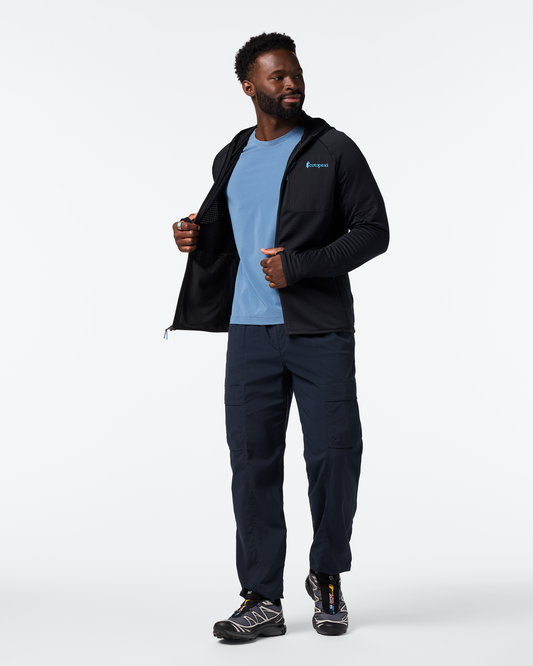 Otero Fleece Full-Zip Hooded Jacket - Men's - Cotopaxi Black - US 1201