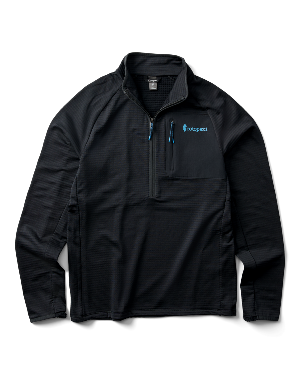 Otero Fleece Half-Zip Pullover - Men's - Cotopaxi Black - US 2168