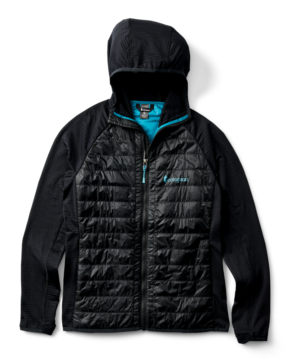 Capa Hybrid Insulated Hooded Jacket - Women's - Cotopaxi Black - US 8290