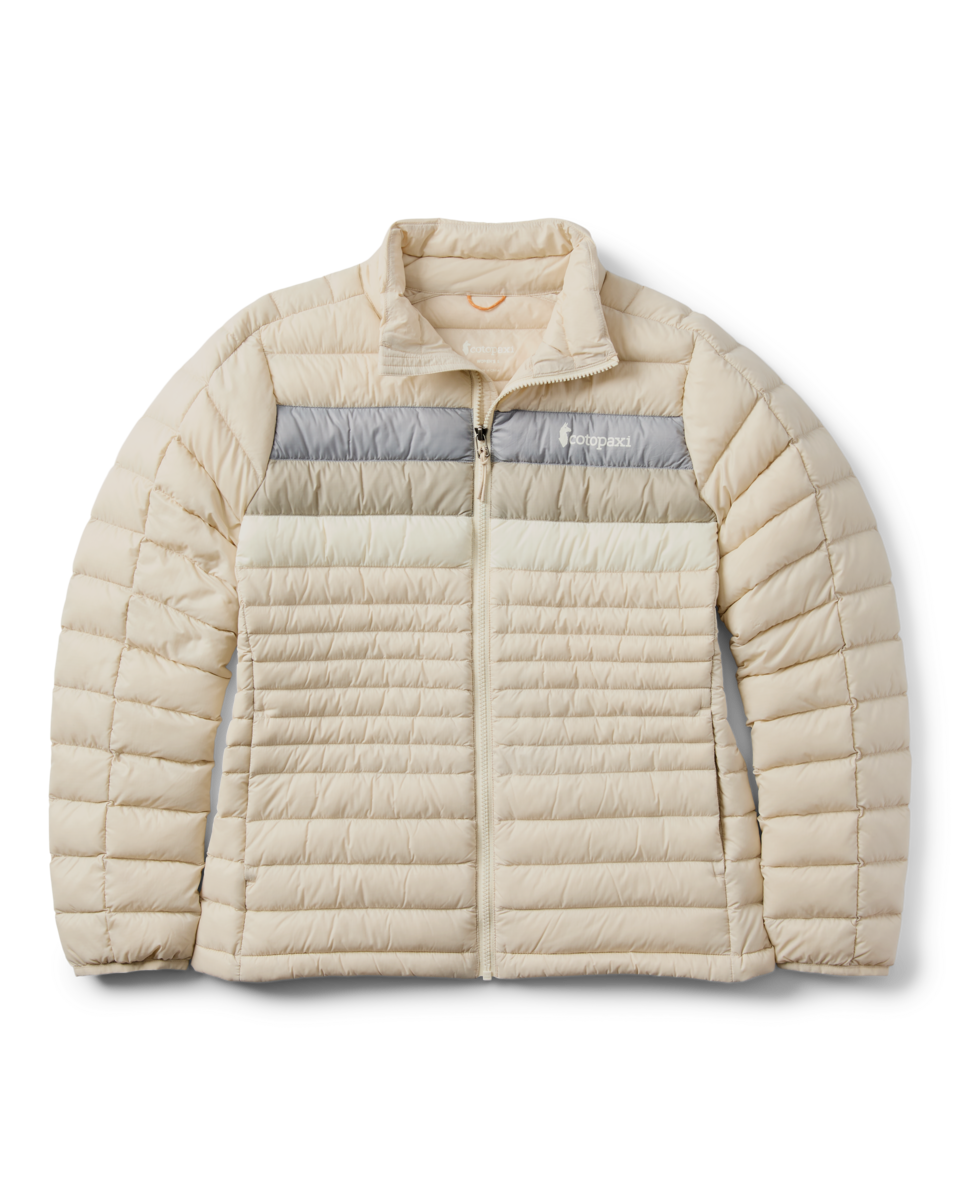 Fuego Down Jacket - Women's - Cream Stripes - US 8505