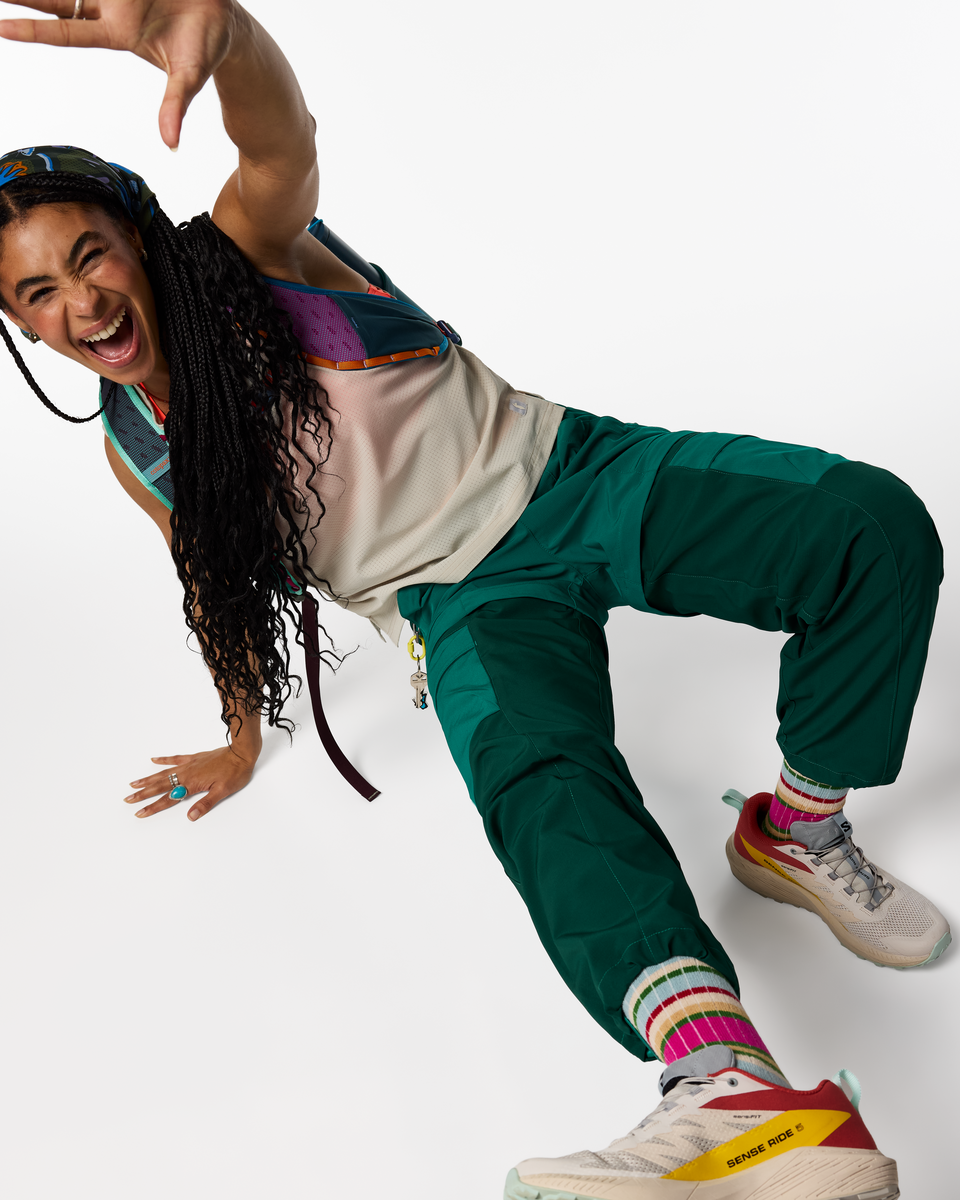Losdos Zip-Off Pant - Women's - Malachite/Kale - US 9416