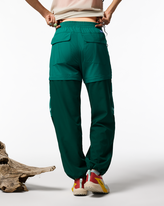 Losdos Zip-Off Pant - Women's - Malachite/Kale - US 9416