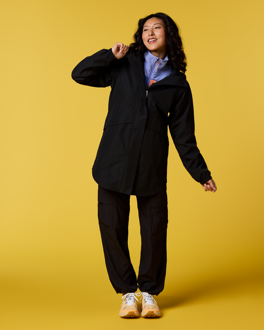 Rayu Rain Parka - Women's - Cotopaxi Black - US 7145