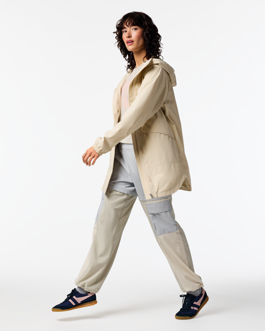 Rayu Rain Parka - Women's - Cream - US 1254