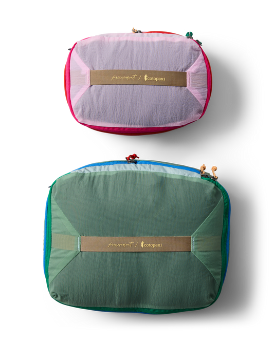 Cotopaxi X FP Movement Expandable Cubo Bundle - Powder Pink/Sterline Blue - US 1119