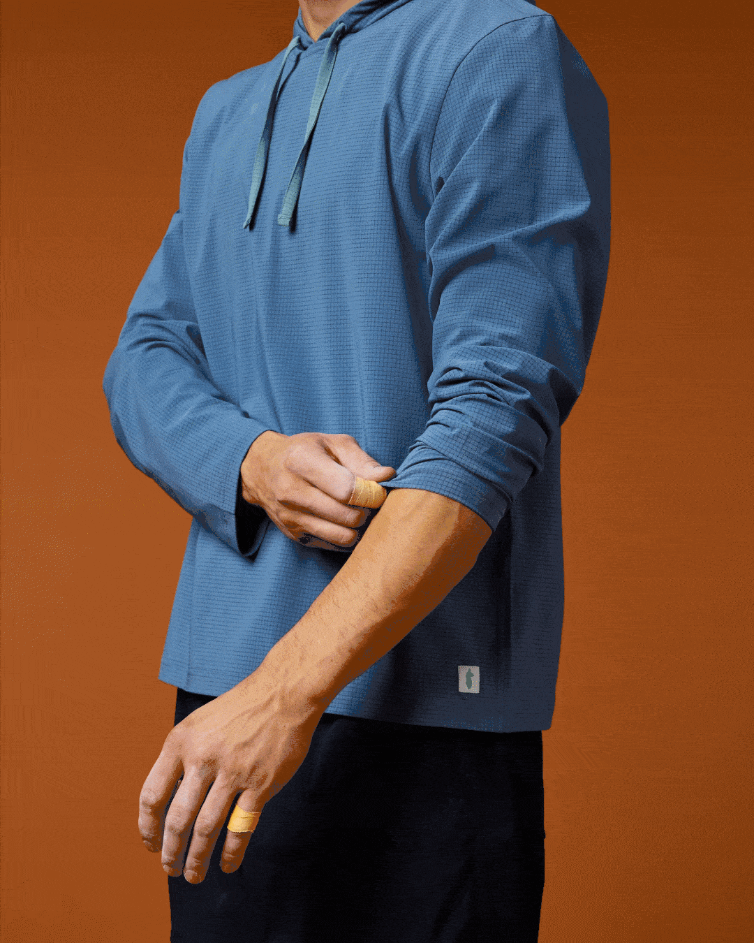 Pulso Tech Hoodie - Men's - Steel Blue - US 7053