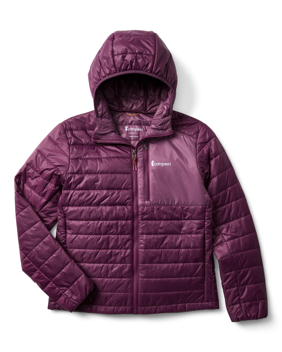 Acodo Insulated Hooded Jacket - Women's - Acai - US 3853