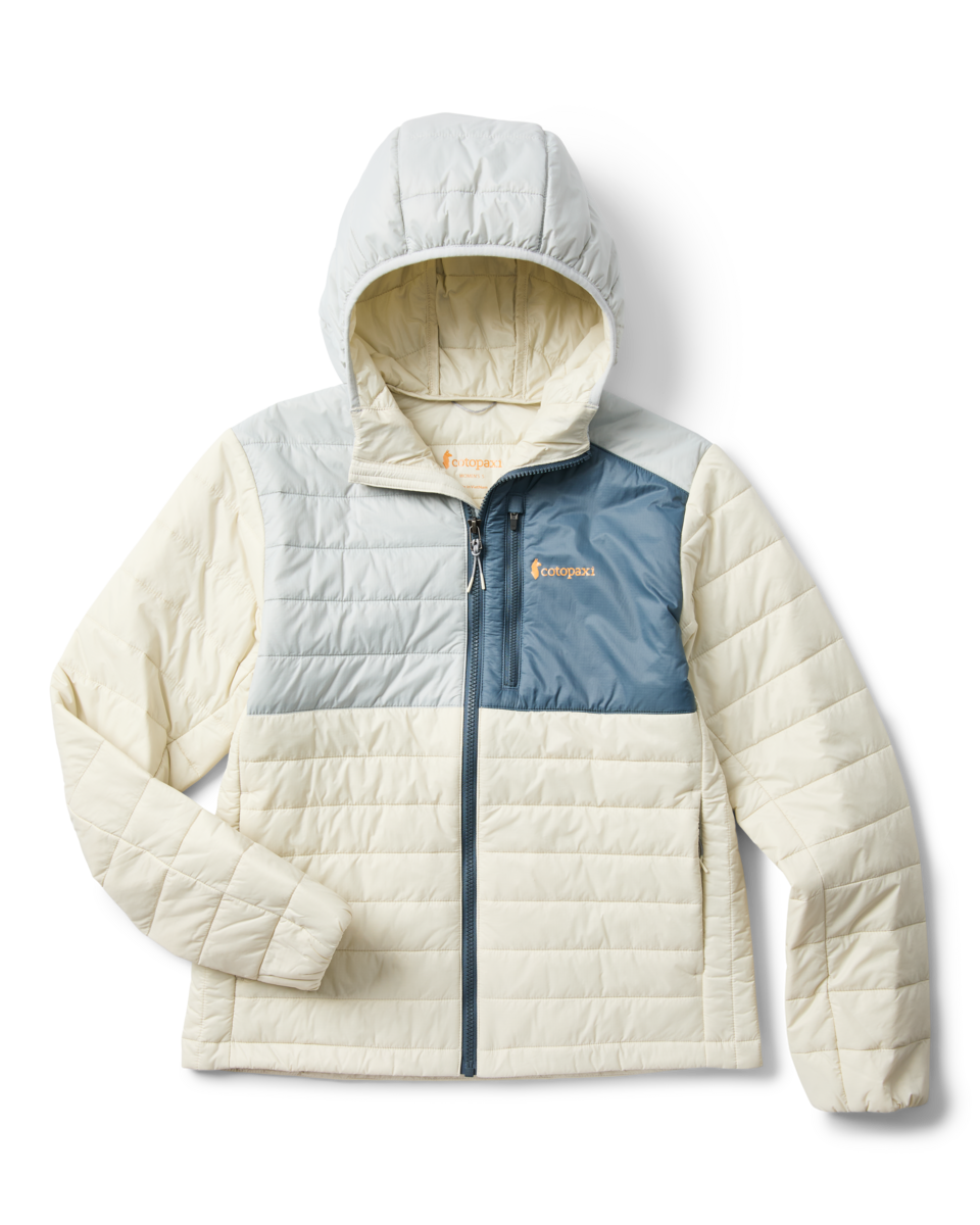 Acodo Insulated Hooded Jacket - Women's - Vapor/Chalk - US 8822