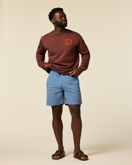 Brinco 7" Short - Solid - Men's - Steel Blue - US 5306