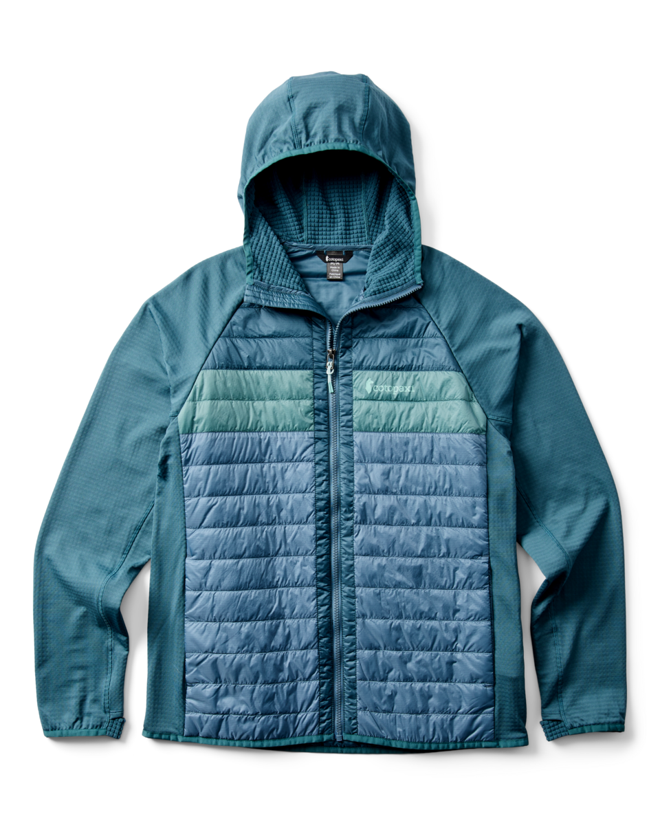 Capa Hybrid Insulated Hooded Jacket - Men's - Ocean/Steel Blue - US 9526