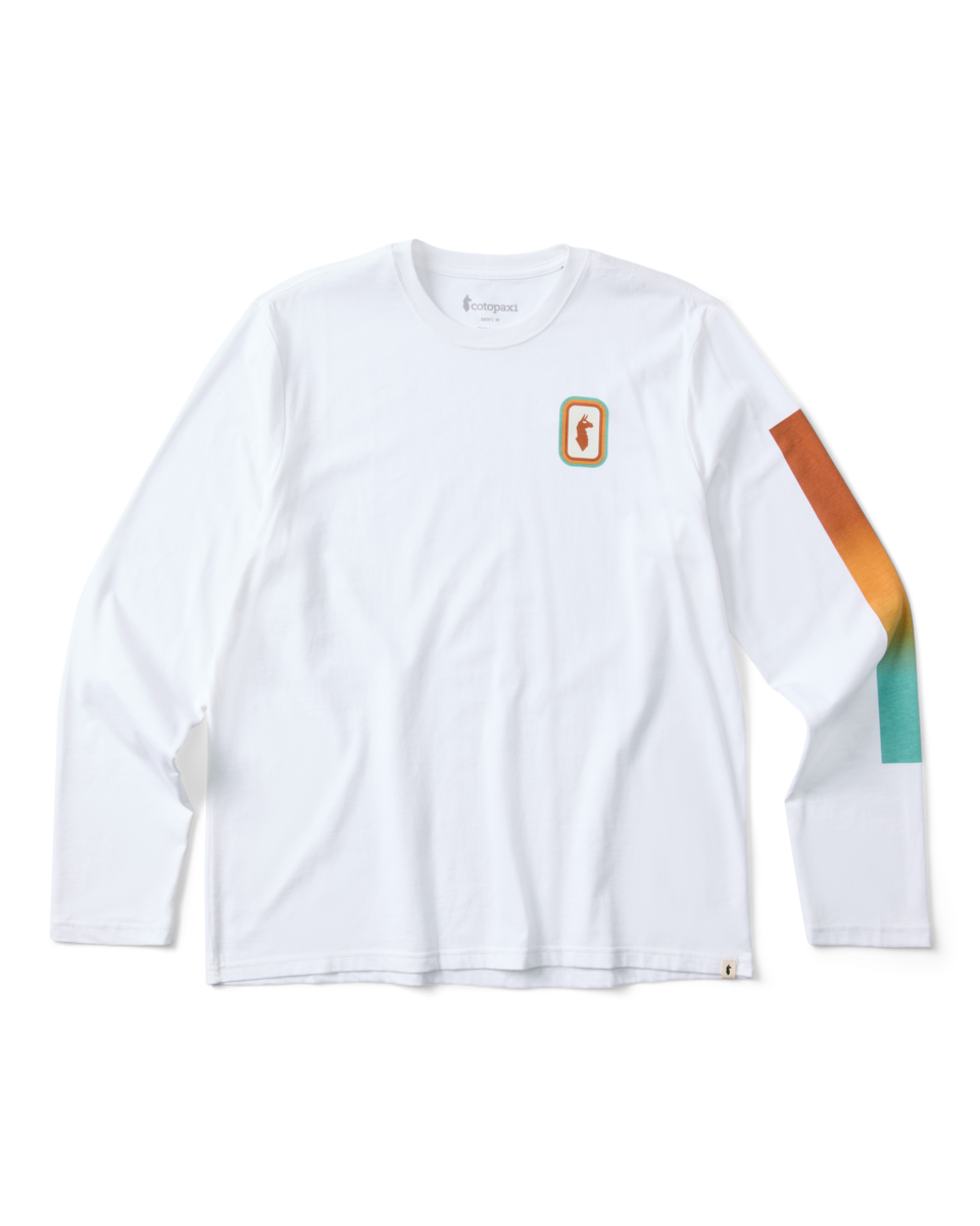 Radiant Llama Long-Sleeve T-Shirt - Men's - White - US 5531