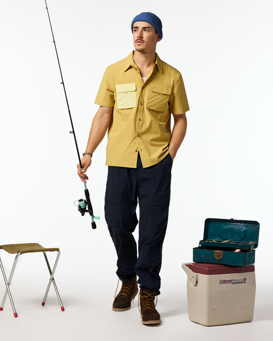 Solta Short-Sleeve Sun Shirt - Men's - Husk - US 4787