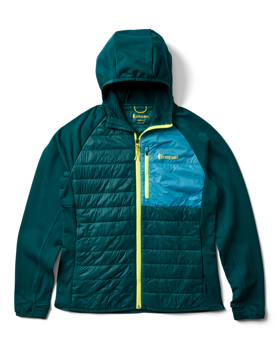 Acodo Hybrid Hooded Jacket - Women's - Deep Ocean - US 4134