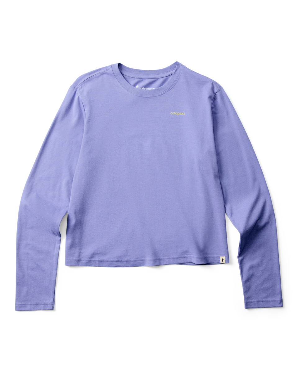 Flower Patch Long-Sleeve T-Shirt - Women's - Aster - US 2618