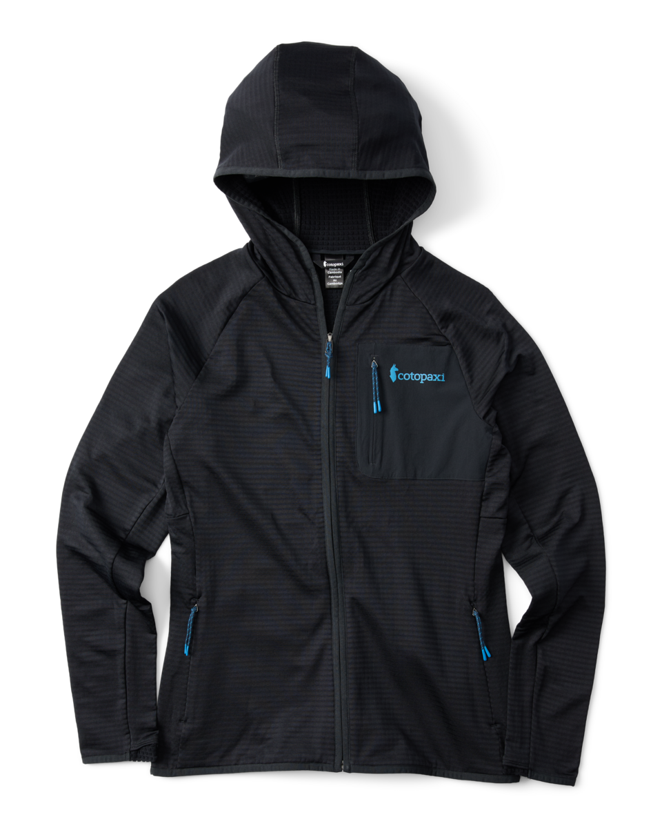 Otero Fleece Full-Zip Hooded Jacket - Women's - Cotopaxi Black - US 6102