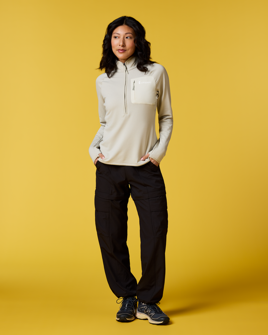 Otero Fleece Half-Zip Pullover - Women's - Mineral - US 5560