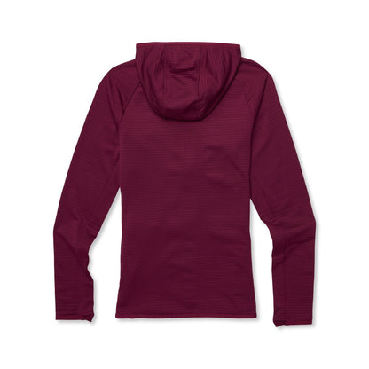 Otero Fleece Full-Zip Hooded Jacket - Women's - Blue Smoke - US 7041