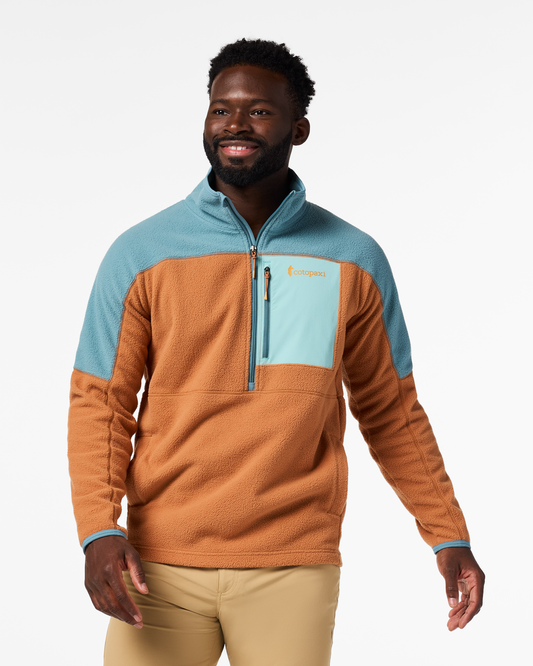 Abrazo Fleece Half-Zip Jacket - Men's - Everglade/Whiskey - US 9178