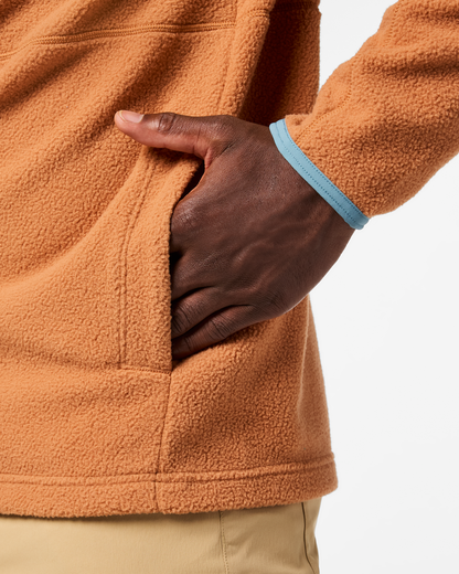 Abrazo Fleece Half-Zip Jacket - Men's - Everglade/Whiskey - US 9178