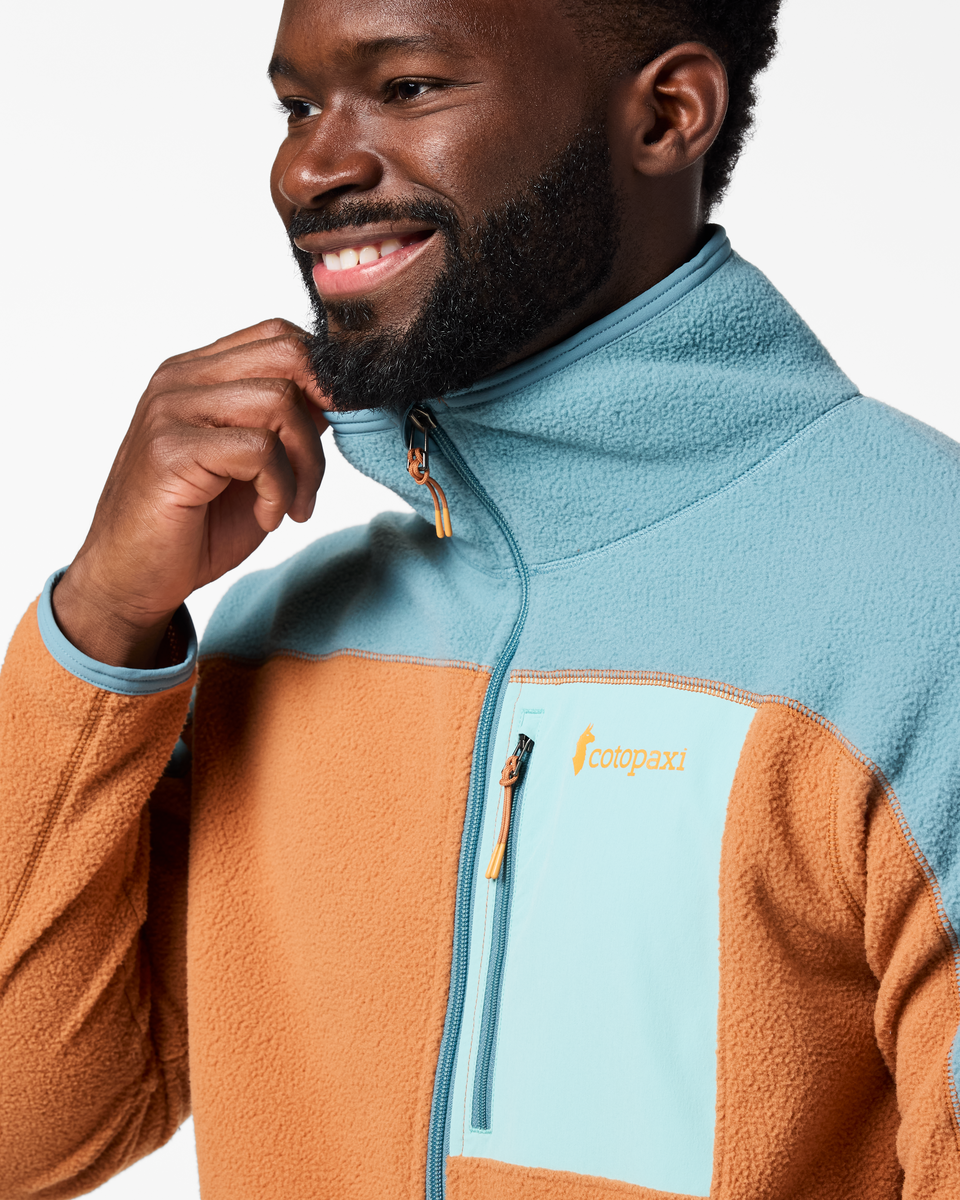 Abrazo Fleece Half-Zip Jacket - Men's - Everglade/Whiskey - US 9178