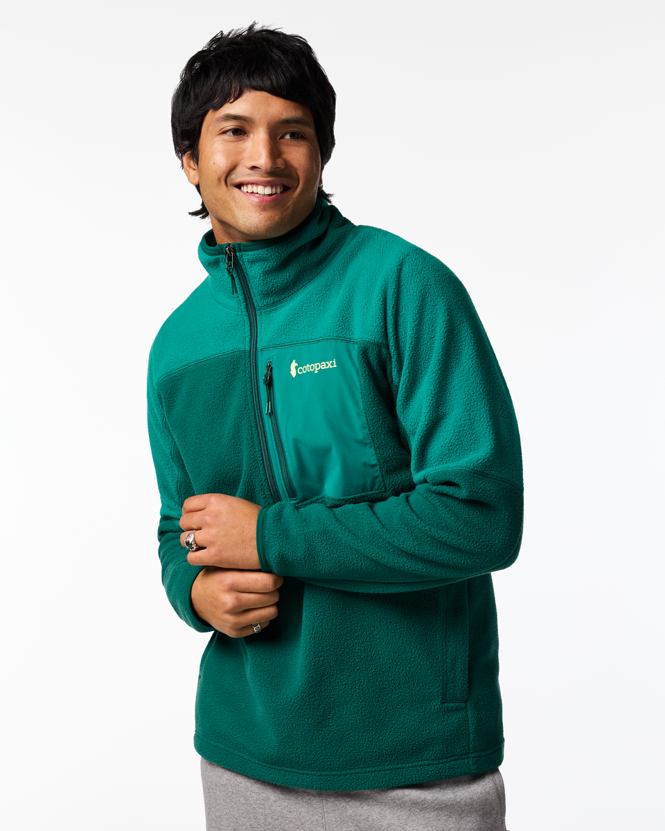 Abrazo Fleece Half-Zip Jacket - Men's - Malachite/Kale - US 5180