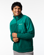 Abrazo Fleece Half-Zip Jacket - Men's - Malachite/Kale - US 5180