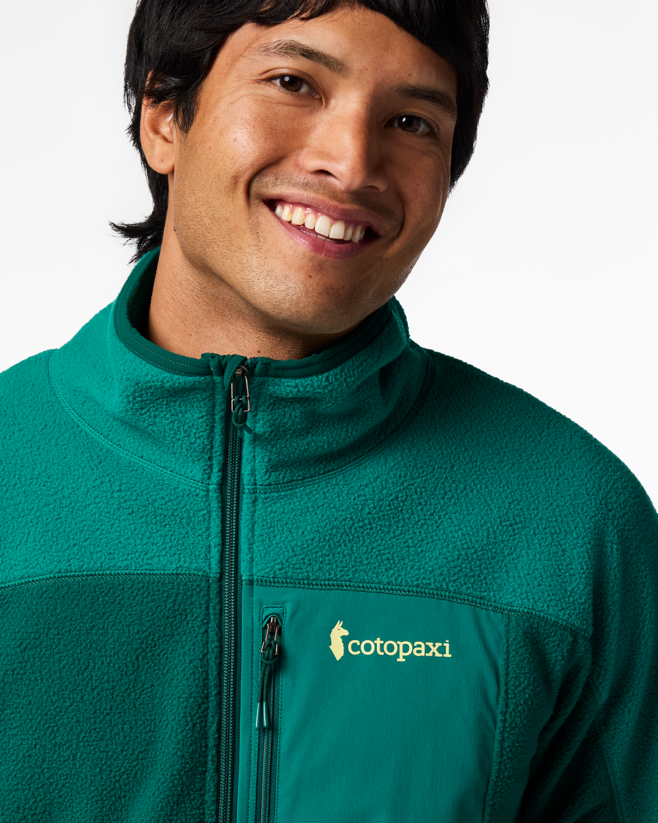 Abrazo Fleece Half-Zip Jacket - Men's - Malachite/Kale - US 5180