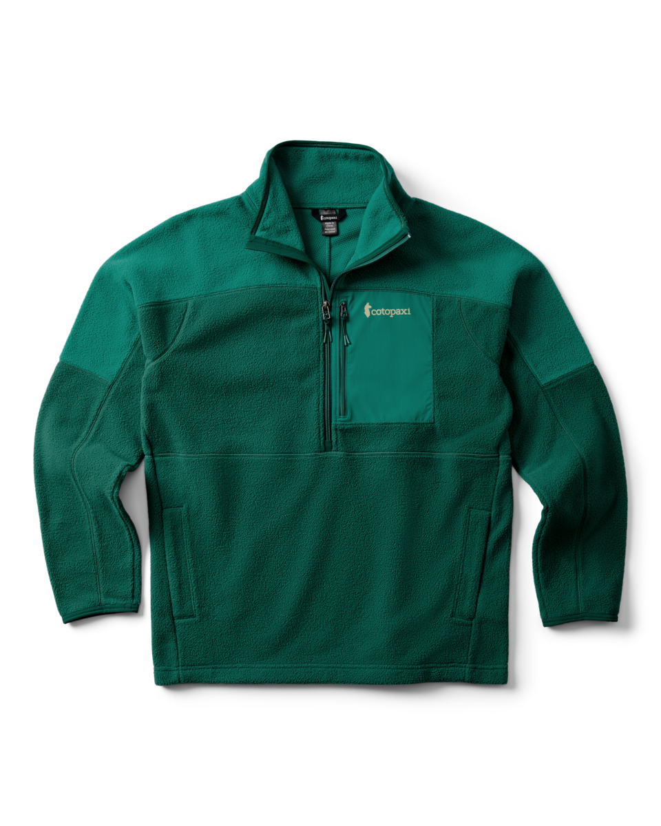 Abrazo Fleece Half-Zip Jacket - Men's - Malachite/Kale - US 5180