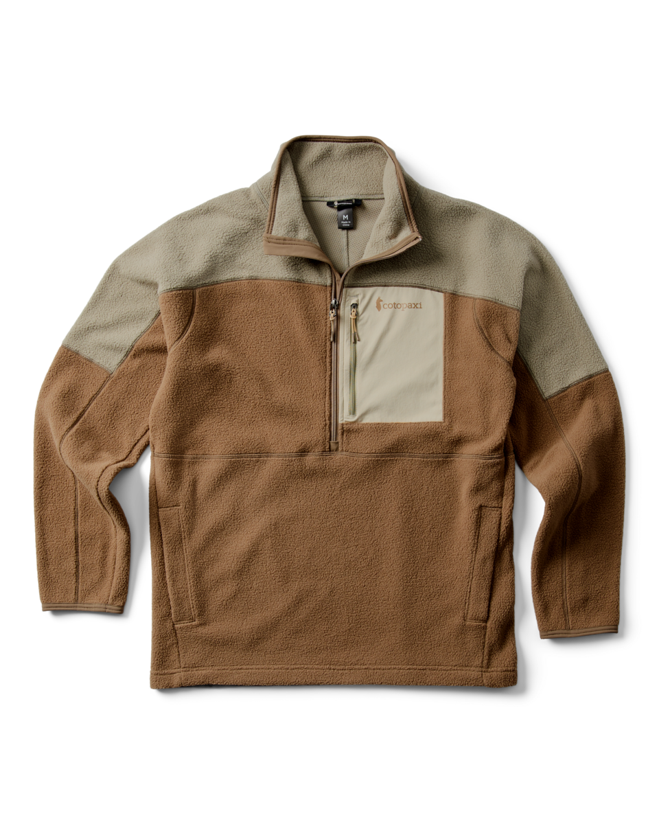 Abrazo Fleece Half-Zip Jacket - Men's - Stone/Dune - US 8683