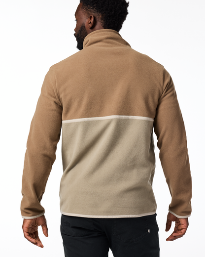 Amado Fleece Pullover - Men's - Dune/Stone - US 7119