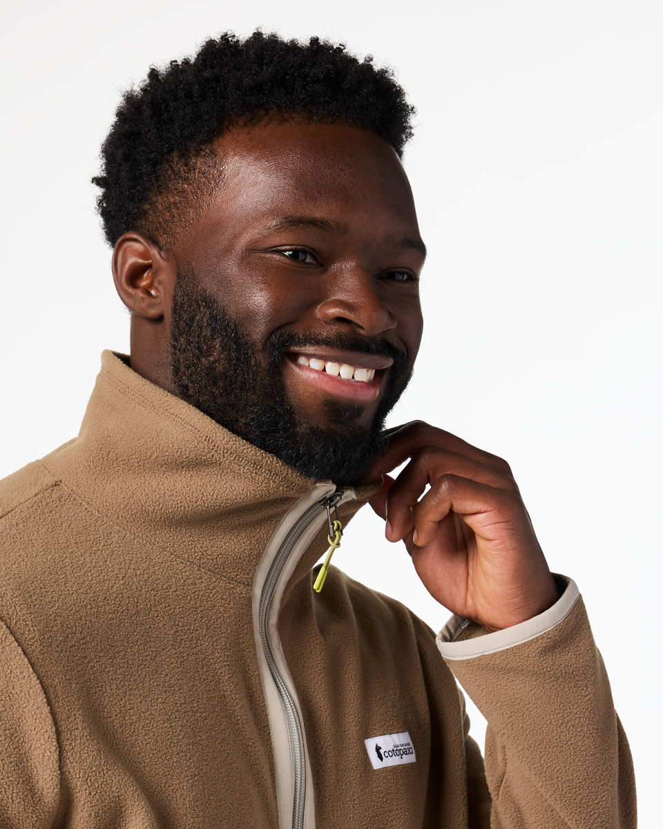 Amado Fleece Pullover - Men's - Dune/Stone - US 7119