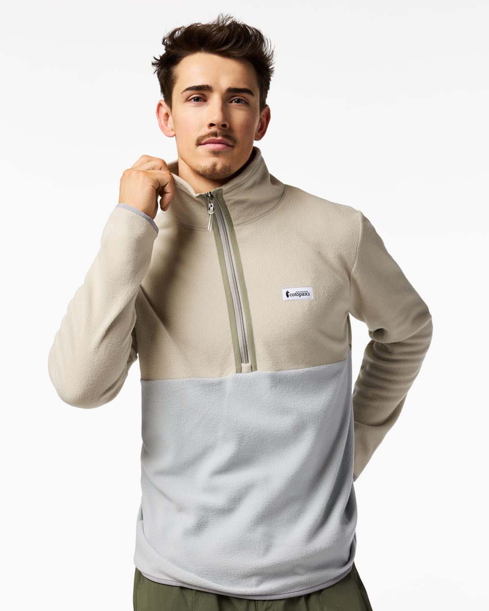 Amado Fleece Pullover - Men's - Mineral/Vapor - US 8414