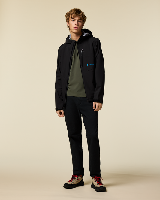 Impermeo 3L Hooded Shell Jacket - Men's - Cotopaxi Black - US 2987