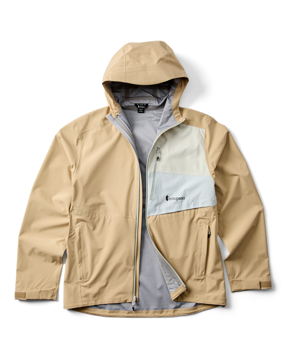 Impermeo 3L Hooded Shell Jacket - Men's - Khaki - US 5446
