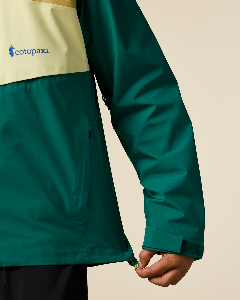 Impermeo 3L Hooded Shell Jacket - Men's - Malachite - US 5058