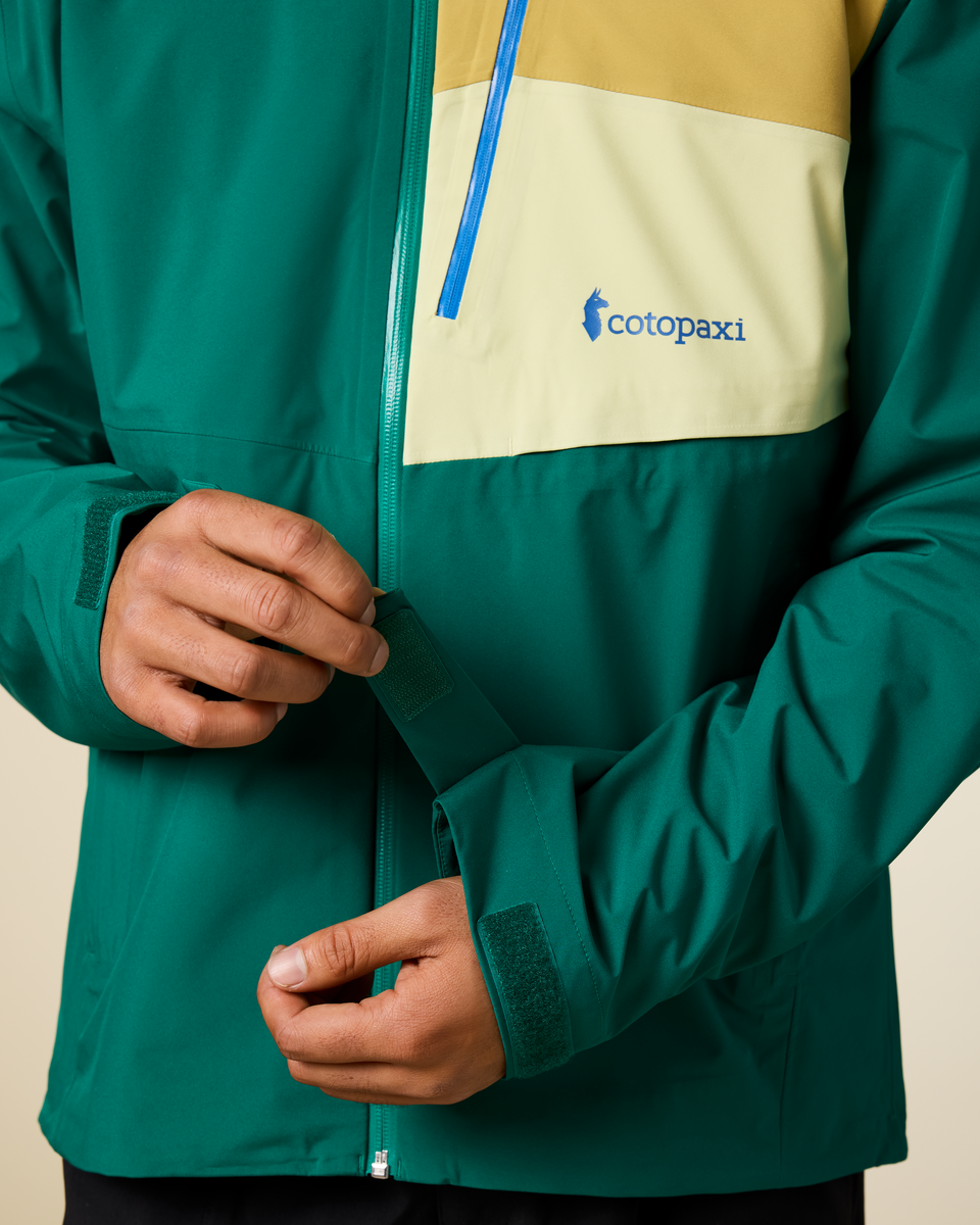 Impermeo 3L Hooded Shell Jacket - Men's - Malachite - US 5058