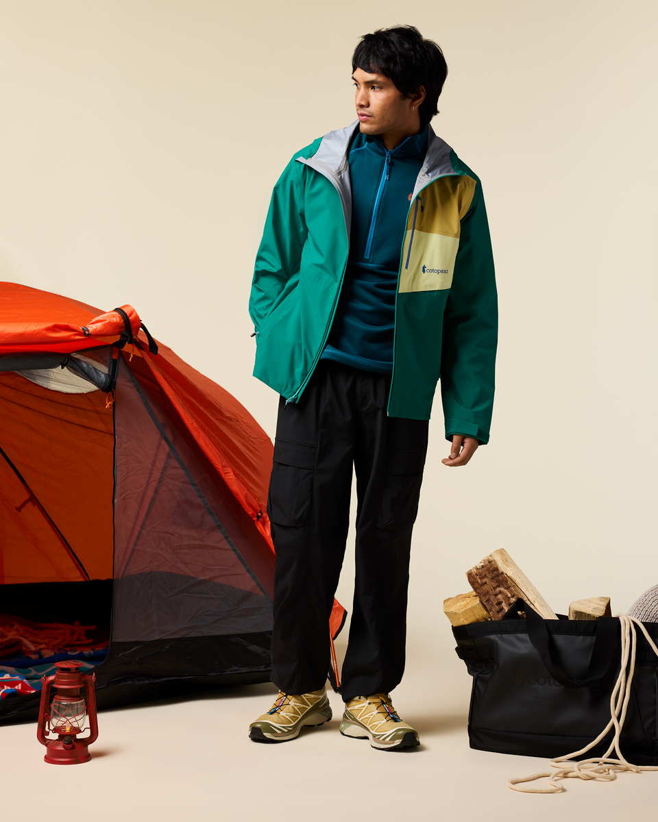 Impermeo 3L Hooded Shell Jacket - Men's - Malachite - US 5058