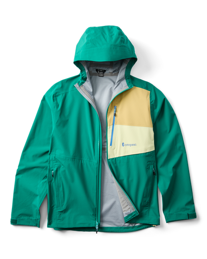 Impermeo 3L Hooded Shell Jacket - Men's - Malachite - US 5058
