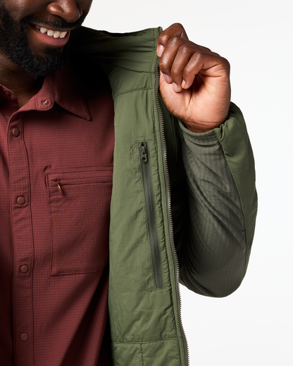 Pacaya 2.0 Insulated Hooded Jacket - Men's - Fatigue - US 1503